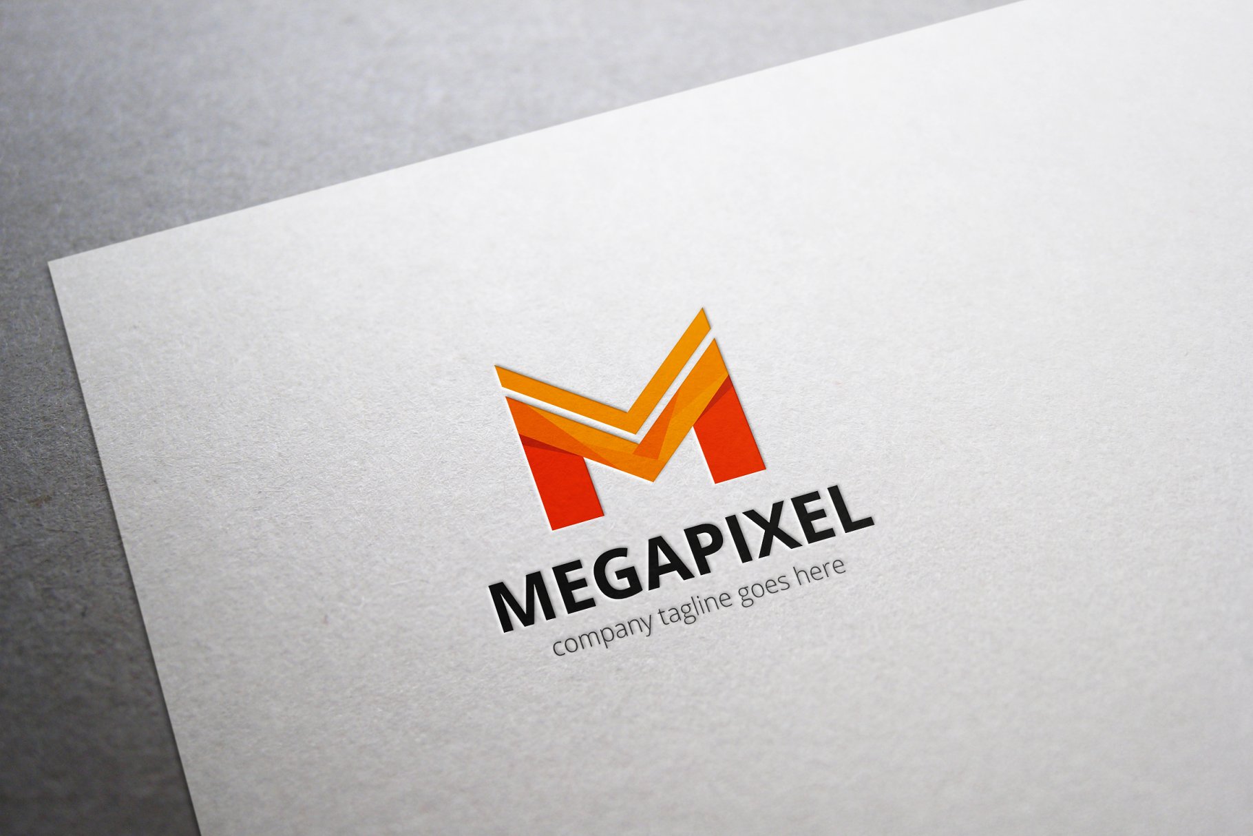 创意字母Logo模板系列之字母M Megapixel Letter M Logo插图(2)