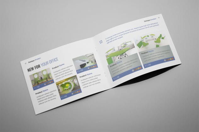 20页室内装修设计公司宣传画册设计INDD模板 Zues – Interior Brochure Template插图8