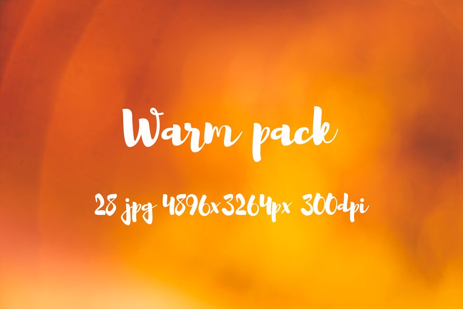 高质量温暖阳光色背景素材 Warm backgrounds pack插图5