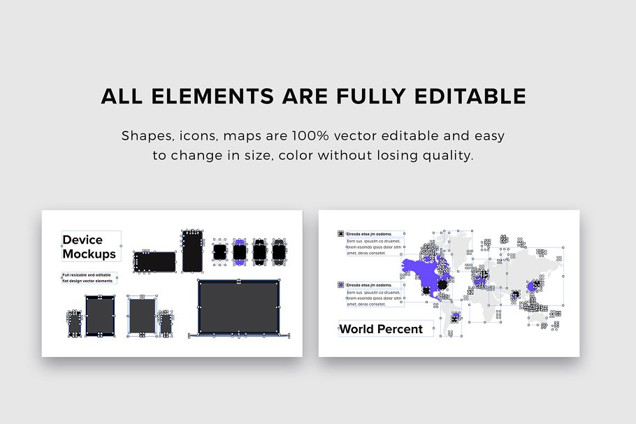 初创企业互联网项目演示谷歌幻灯片模板 VIGO – Google Slides Template +Bonus插图3