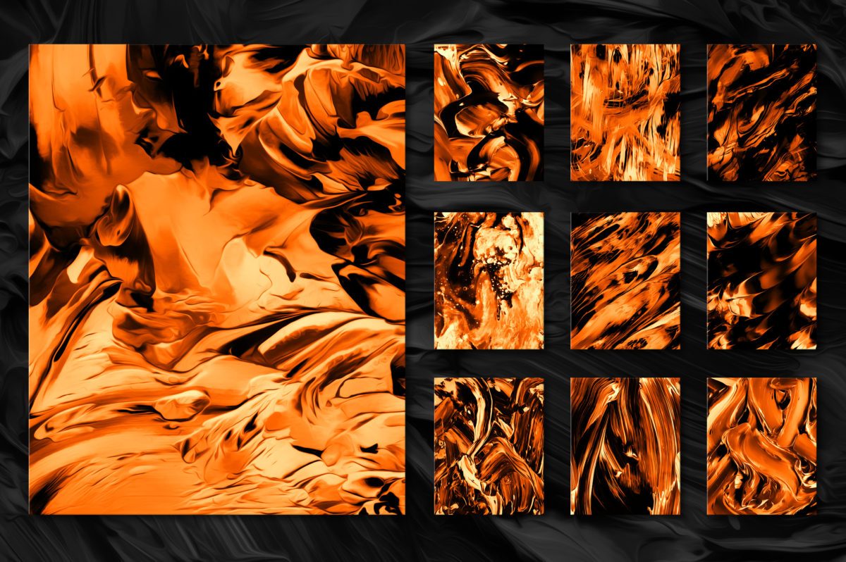 创意抽象纹理系列：100个高分辨率抽象流体绘画 Flow, Vol. 1插图8