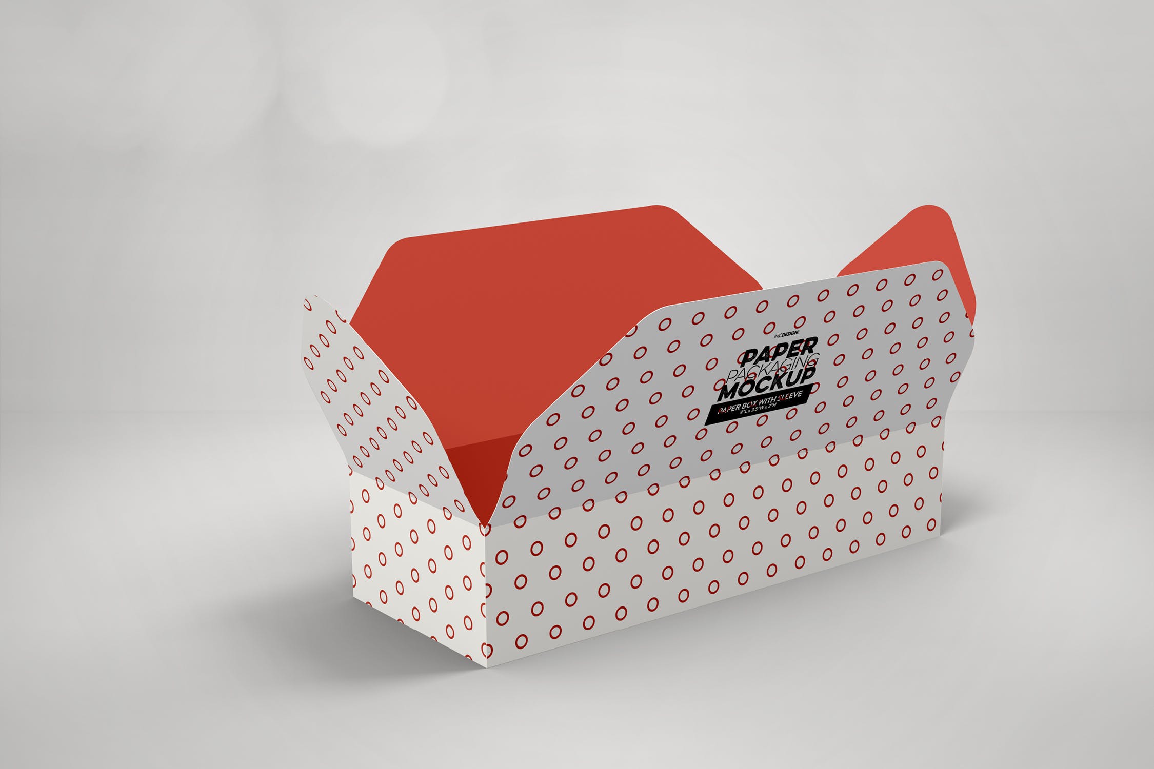 带纸套包装盒设计图样机模板 Paper Boxes with Sleeve Mockup插图(2)