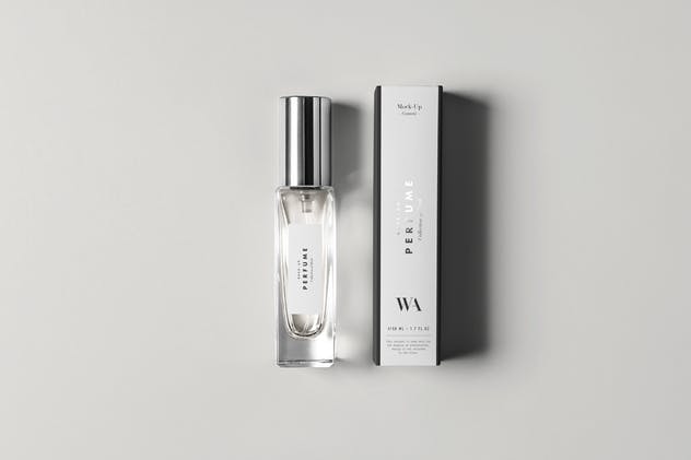 浓郁香水化妆品外观样机模板v2 Perfume Mock-up 2插图(5)