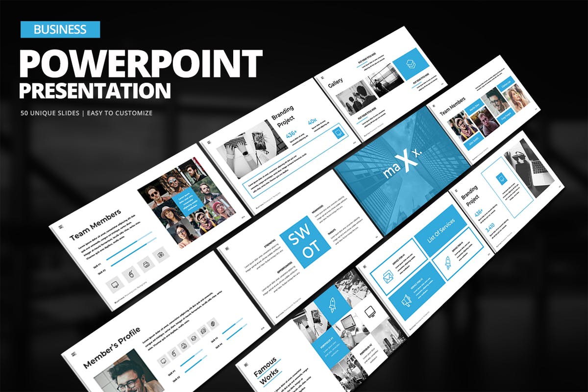 企业宣传介绍PPT制作设计模板 Business Powerpoint Presentation插图