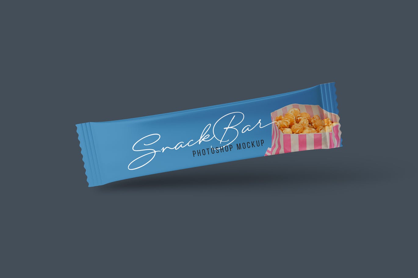能量巧克力条包装袋设计样机模板 Snack Bar Packaging Mockups插图(2)