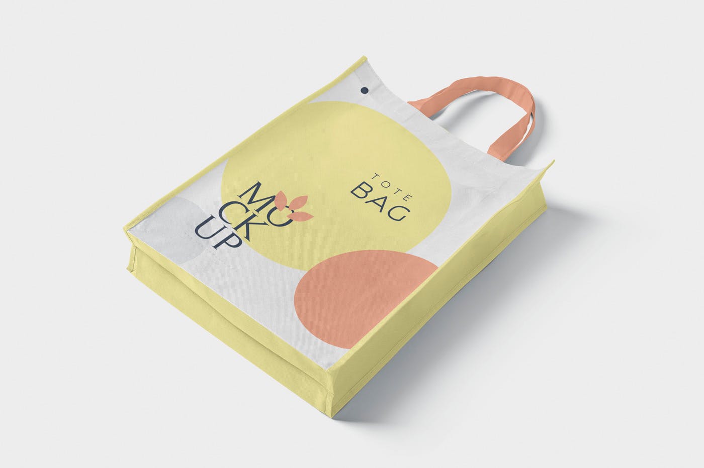 4个购物手提包购物袋外观设计效果图样机 4 Tote Bag Mockups插图(2)