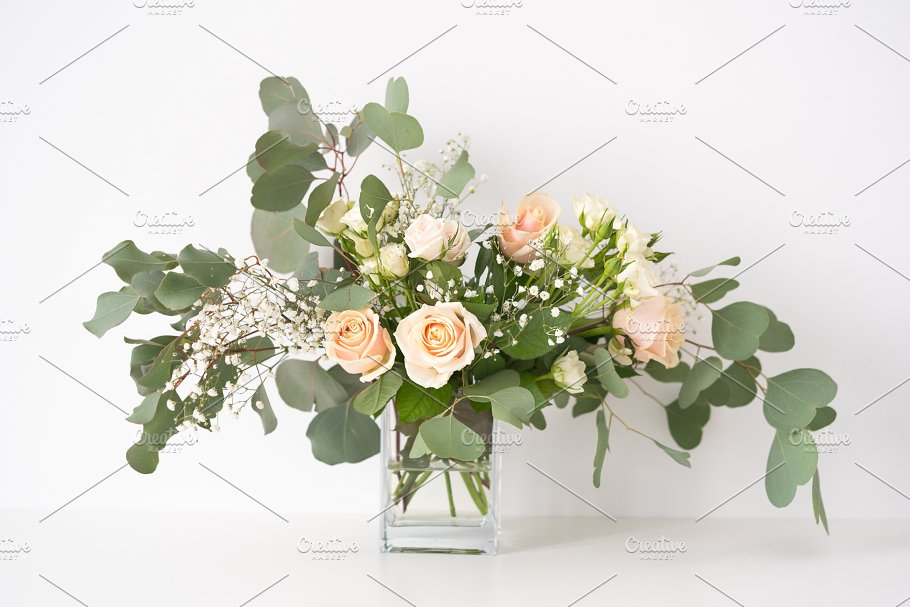 春天主题婚礼花卉背景贴图样机[1.1GB] Floral Bundle: Spring Love & Wedding插图(9)