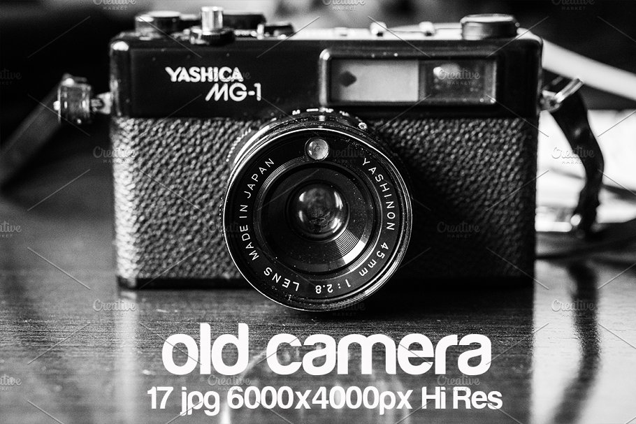 古董照相机照片素材 vintage camera photo pack插图1