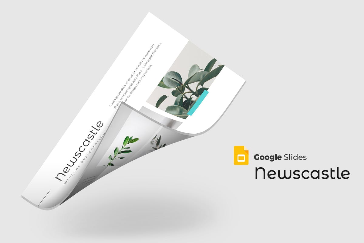 多用途企业/专业Google Slides幻灯片设计模板 Newcastle – Google Slides Template插图