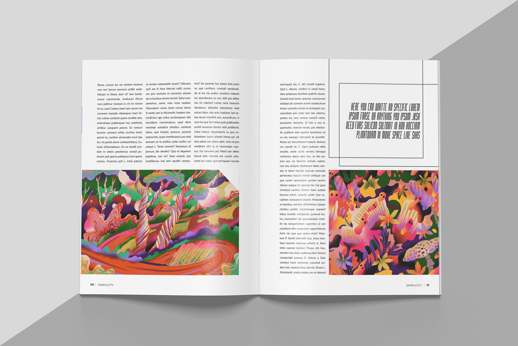 创意设计杂志版式设计模板 Create Magazine Template插图(7)
