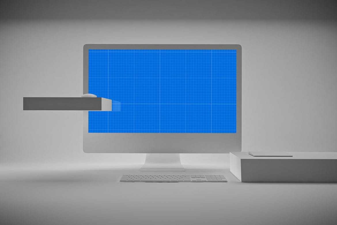 极简设计风格iMac一体机电脑样机v2 Clean iMac Pro V.2插图(8)