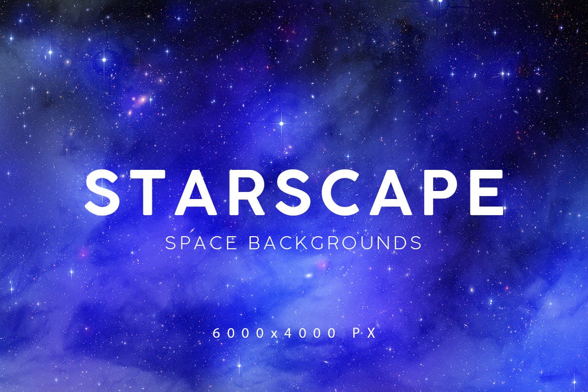 太空星景高清背景设计素材 Space Starscape Backgrounds插图