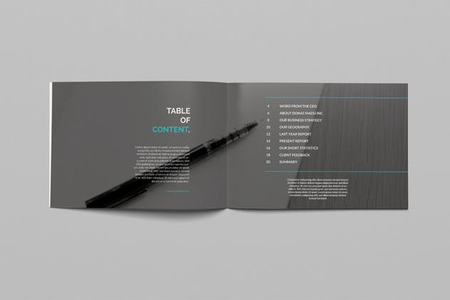 部门/企业/行业年终报告画册设计模板 Annual Report插图1