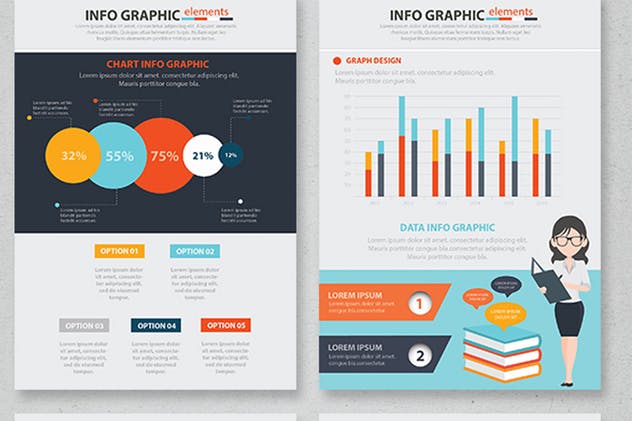 25页商业项目启动信息图表设计模板 Business Start Up Infographic Design 25 Pages插图(7)