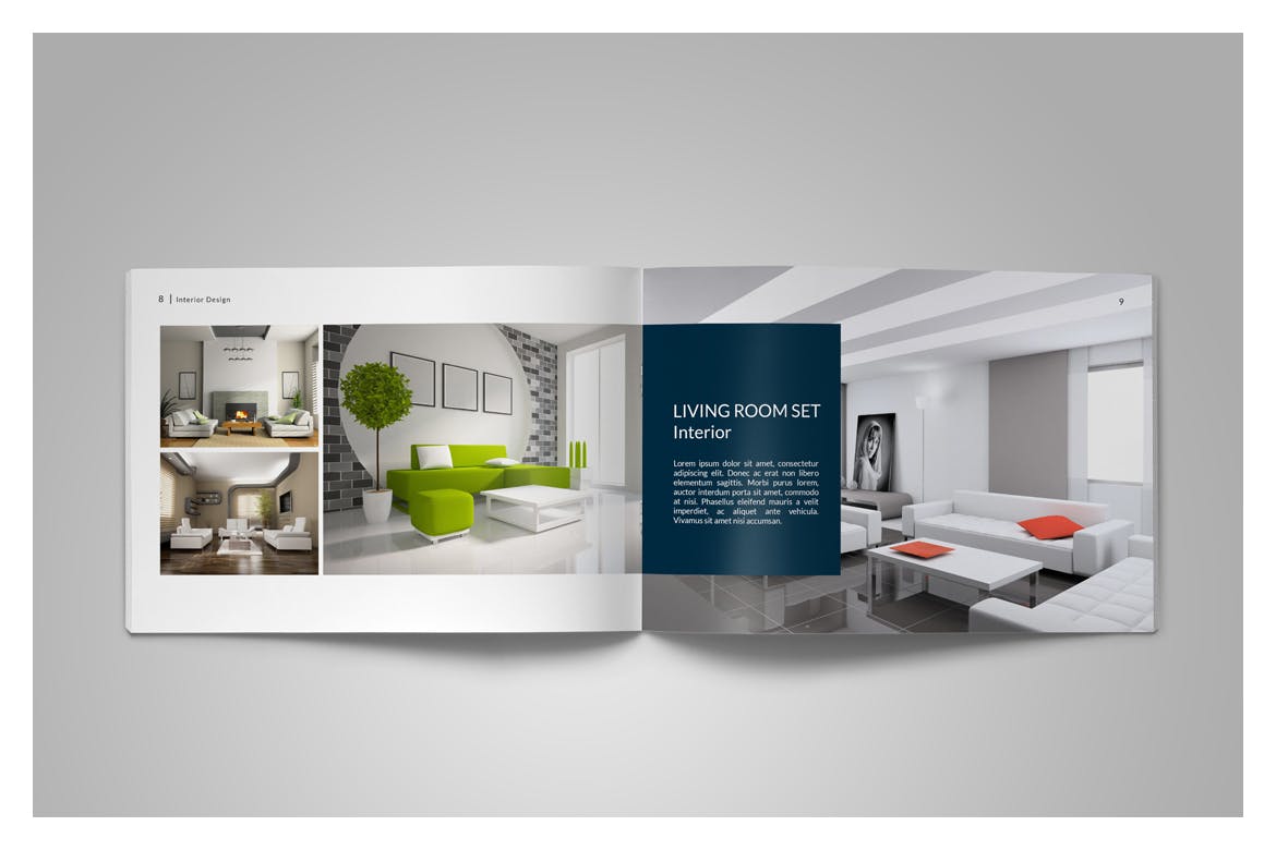 简约设计风格产品目录画册设计模板 Simple Brochure Catalog插图(8)