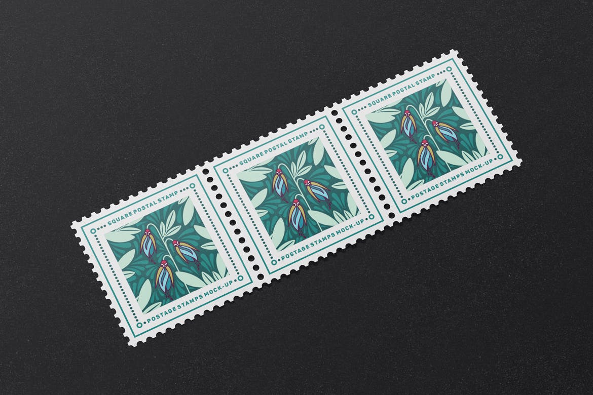 高端稀有少见的房地产邮票设计VI样机展示模型mockups插图(1)