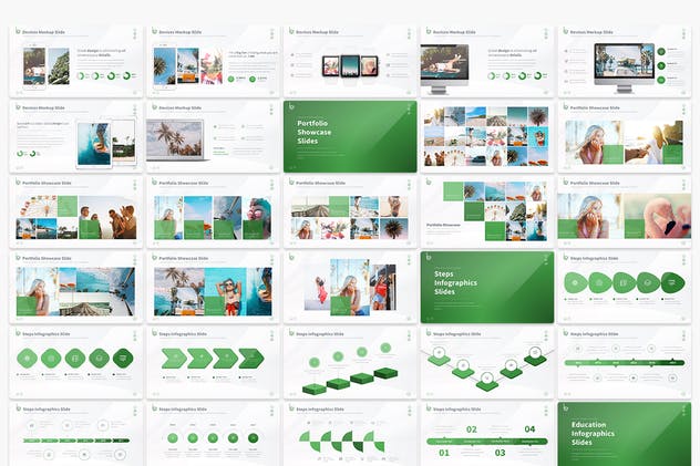 多用途信息图表企业商务PPT模板下载 Bole – Multipurpose PowerPoint Presentation插图6
