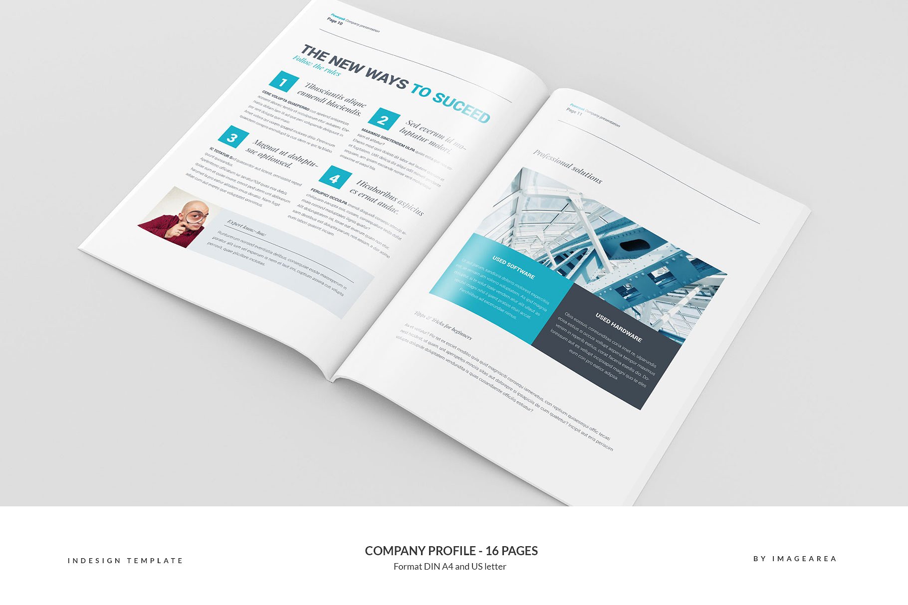 企业宣传画册设计模板 Company Profile – 16 Pages插图(6)