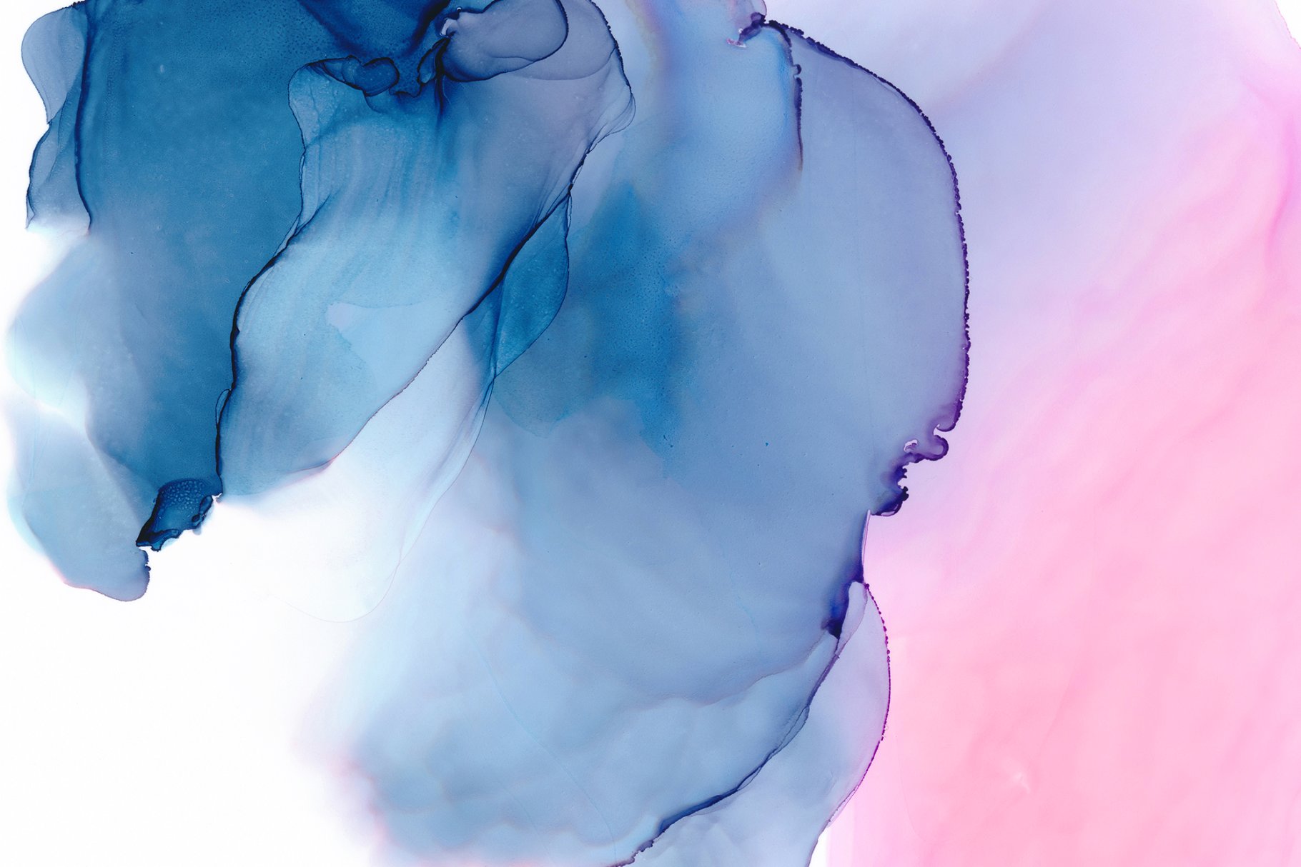 如漂浮的云朵墨水纹理合集 Ethereal Ink Texture Collection插图(7)