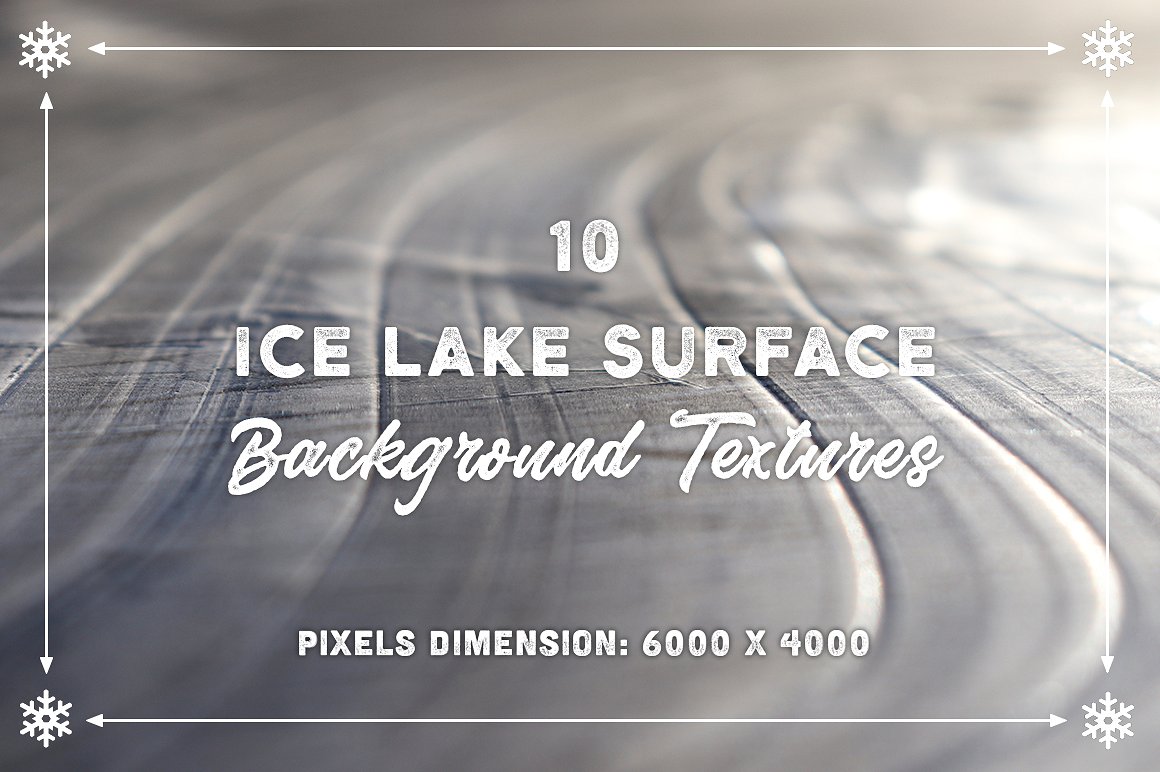 10个高质量冰湖冰表面背景纹理插图10