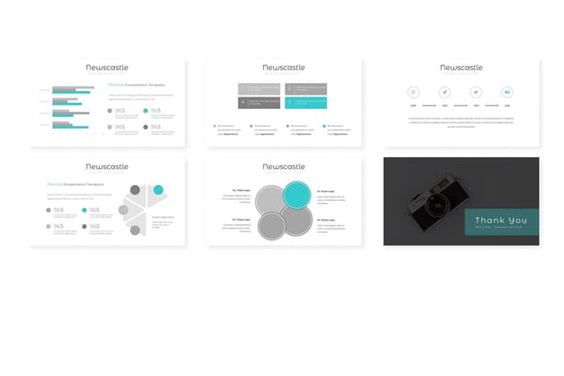 多用途企业/专业PPT幻灯片设计模板 Newcastle – Powerpoint Template插图3