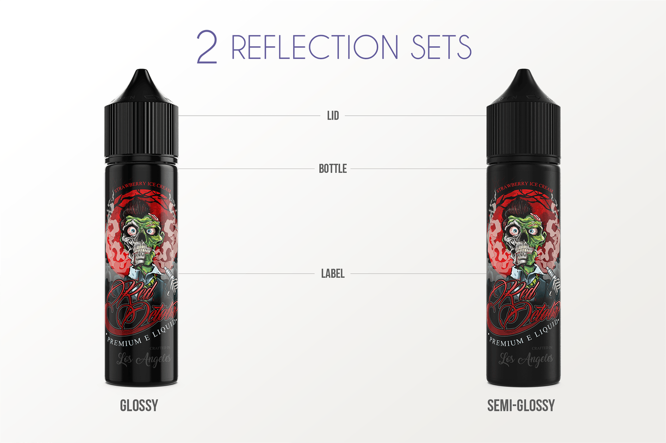 60ml容量装电子烟烟油瓶外观设计效果图样机 eLiquid Bottle Mockup v. 60ml-C插图(3)