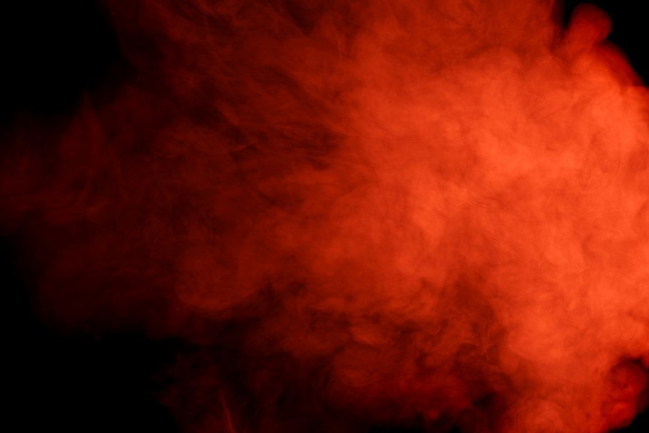 抽象红色烟雾叠层背景 Abstract red smoke hookah.插图3