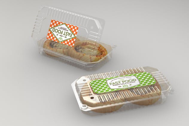 快餐盒快餐包装样机v7 Fast Food Boxes Vol.7: Take Out Packaging Mockups插图(13)