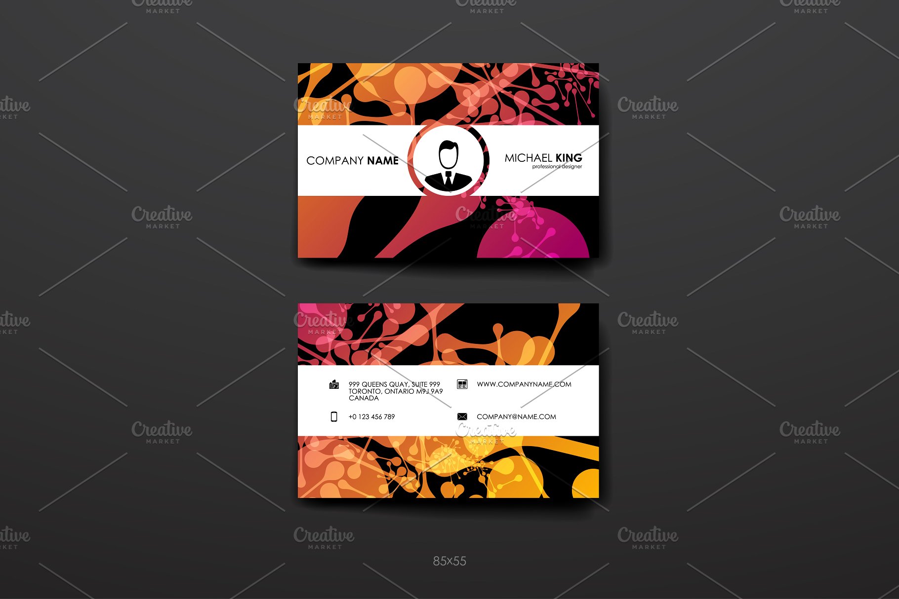 惊艳酷炫的名片模板  Amazing Business Cards Templates插图(4)
