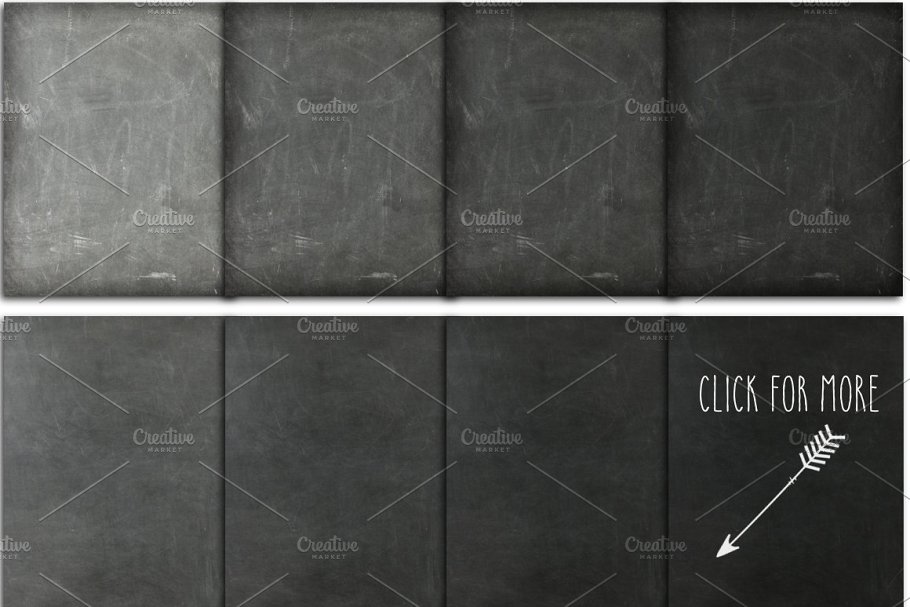 36种黑板背景纹理图案素材 36 Chalkboard Backgrounds XL Edition插图2