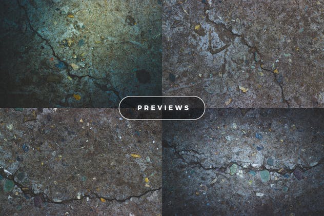 岩石和水泥裂纹背景纹理 Rocks & Cement Textures插图5