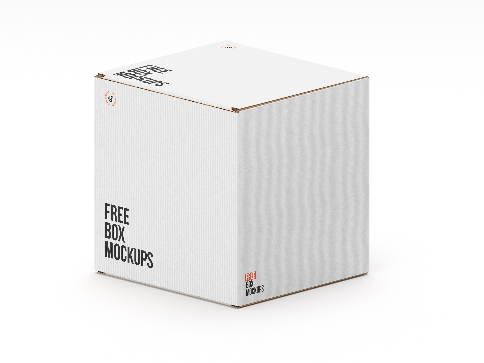 纸箱包装盒包装样机 7 Box Mockups插图(1)