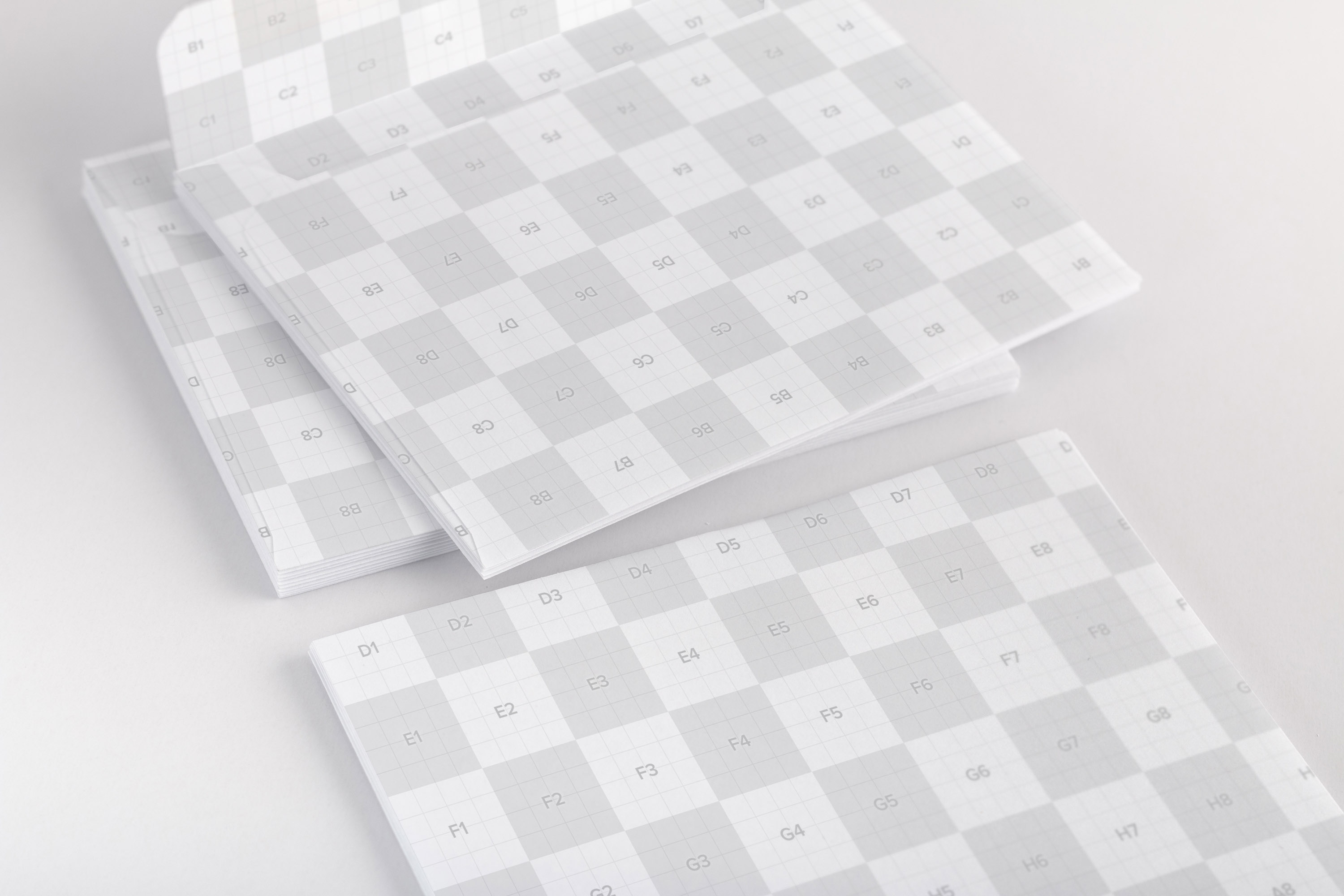 企业VI设计信封封面＆封底设计效果图样机01 Lord Envelope Mockup 01插图1