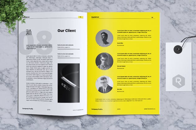 24页公司简介宣传册画册设计模板 FOXIEKNOT – Company Profile Brochure插图10