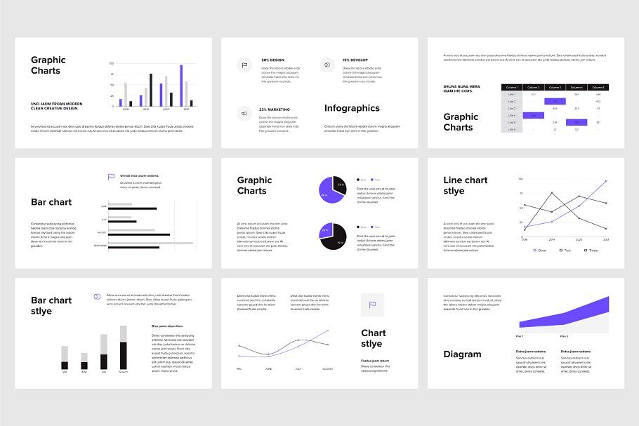 初创企业互联网项目演示谷歌幻灯片模板 VIGO – Google Slides Template +Bonus插图13