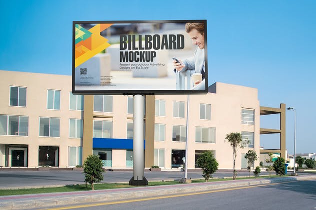 7款城市户外公路灯箱广告牌样机模板 7 Billboard Mockups插图4
