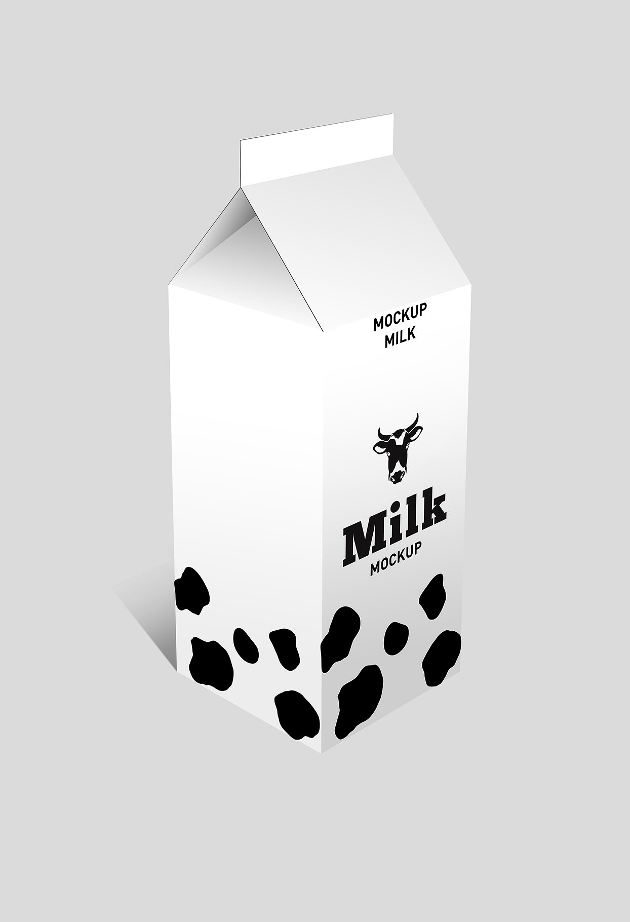 牛奶酸奶瓶包装样机展示模型mockups插图(6)