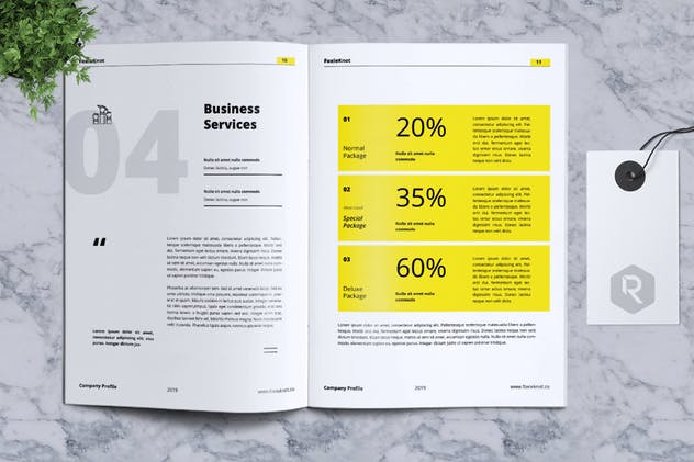 24页公司简介宣传册画册设计模板 FOXIEKNOT – Company Profile Brochure插图6