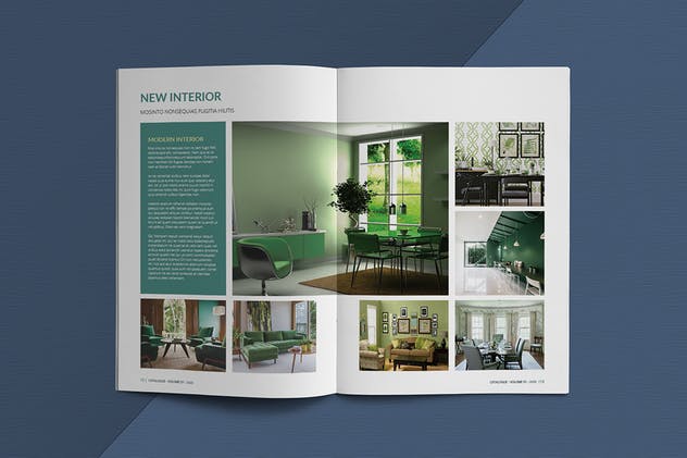 现代室内设计服务手册模板 Interior Catalogue Template插图(10)