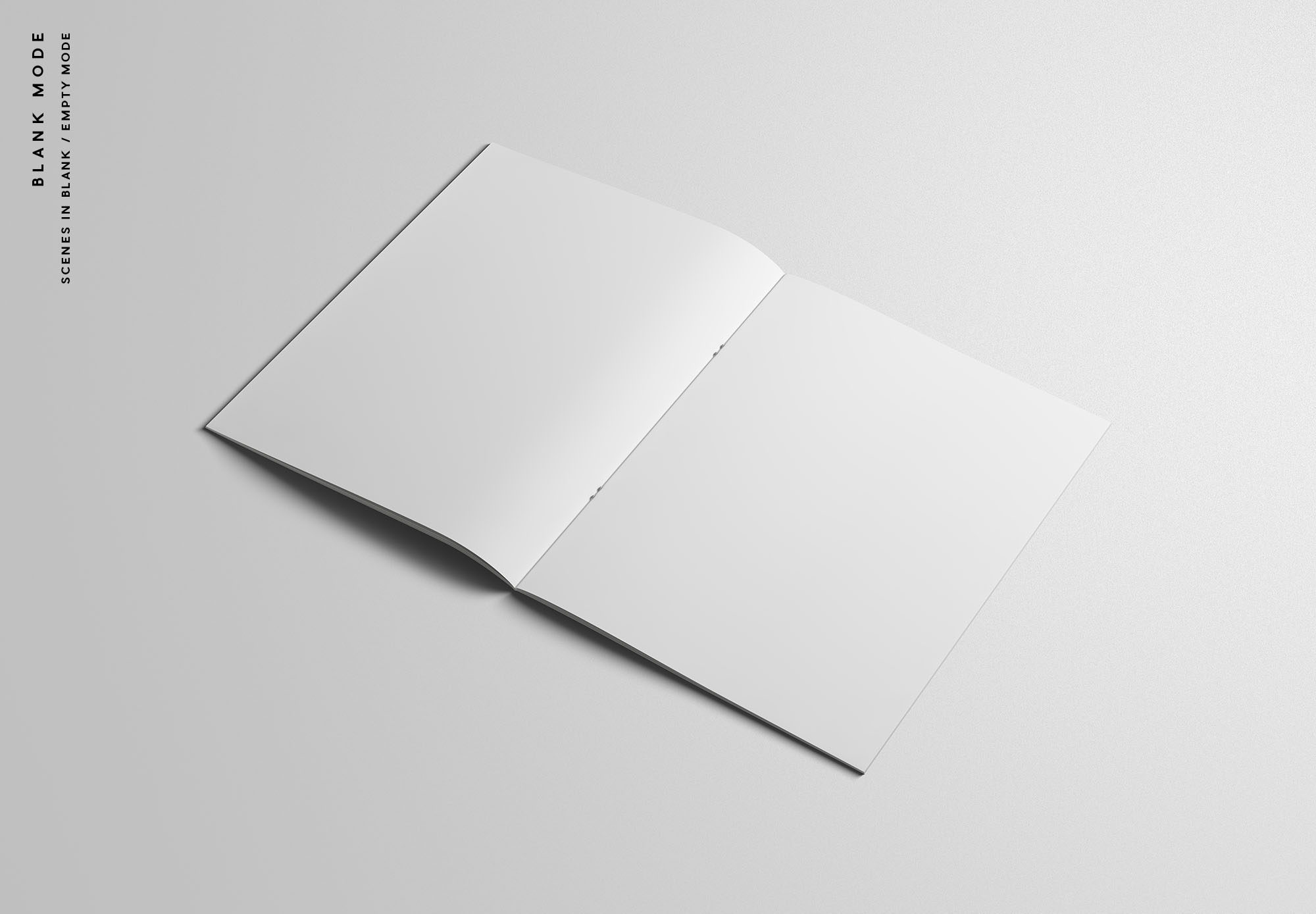 美国信纸尺寸企业宣传单印刷效果图样机PSD模板 US Letter PSD Brochure Mockup插图(10)