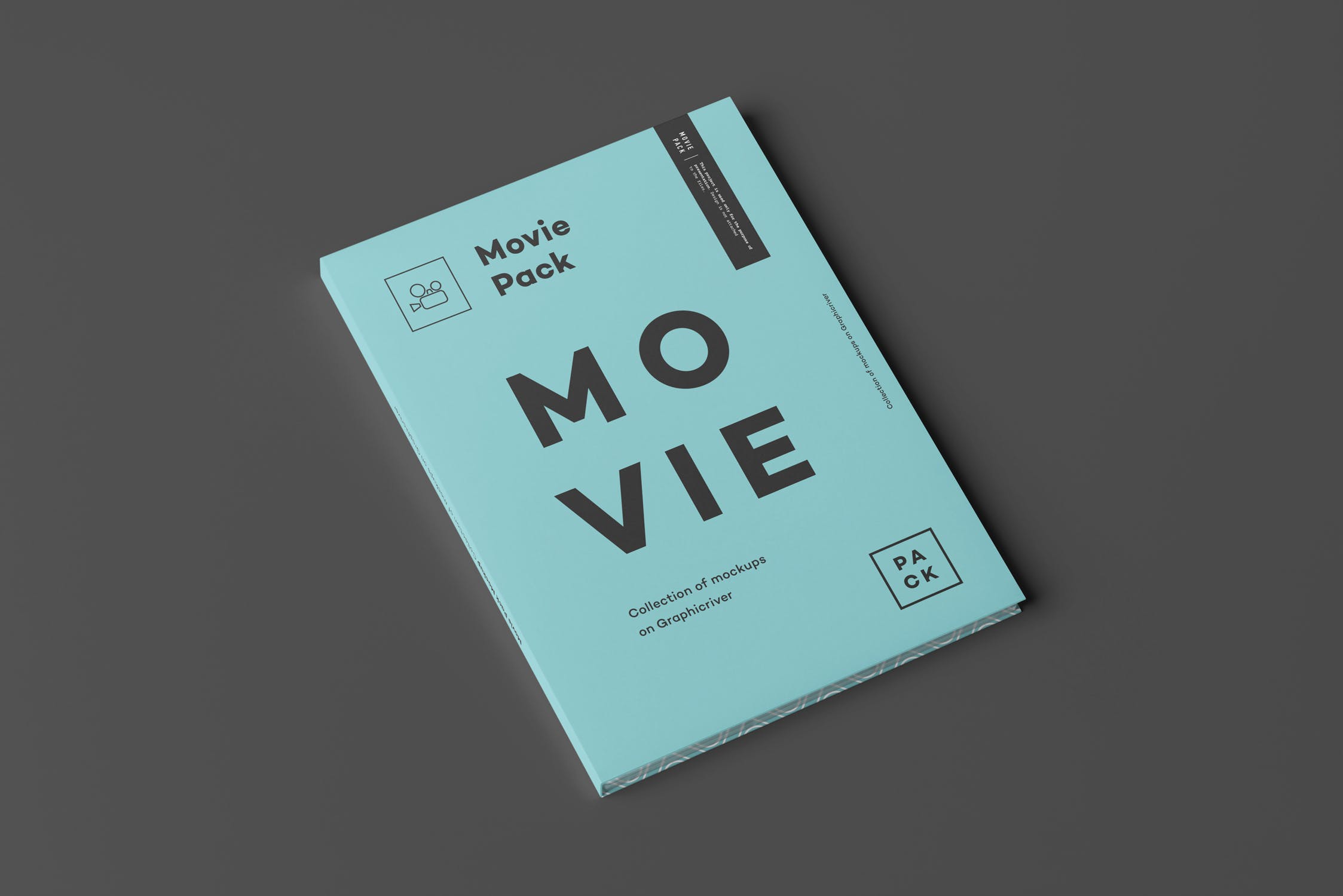 电影DVD包装盒外观设计样机3 Movie Pack Mock-up 3插图(9)