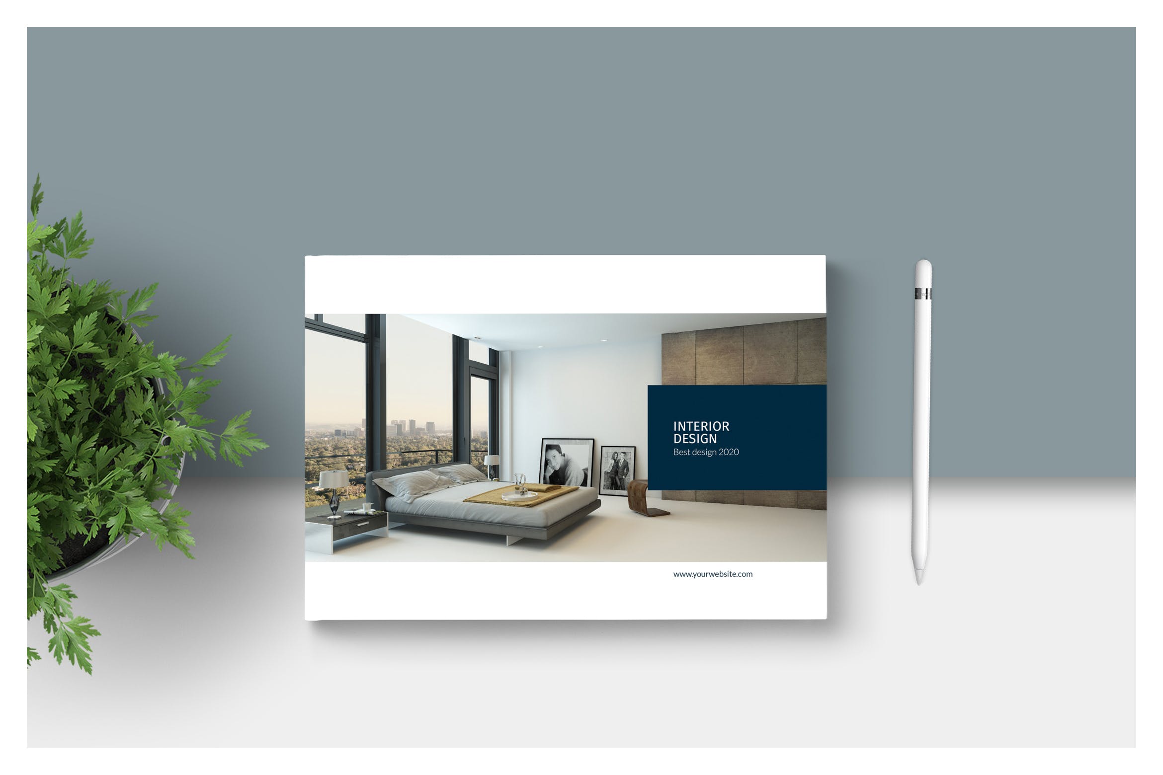 简约设计风格产品目录画册设计模板 Simple Brochure Catalog插图