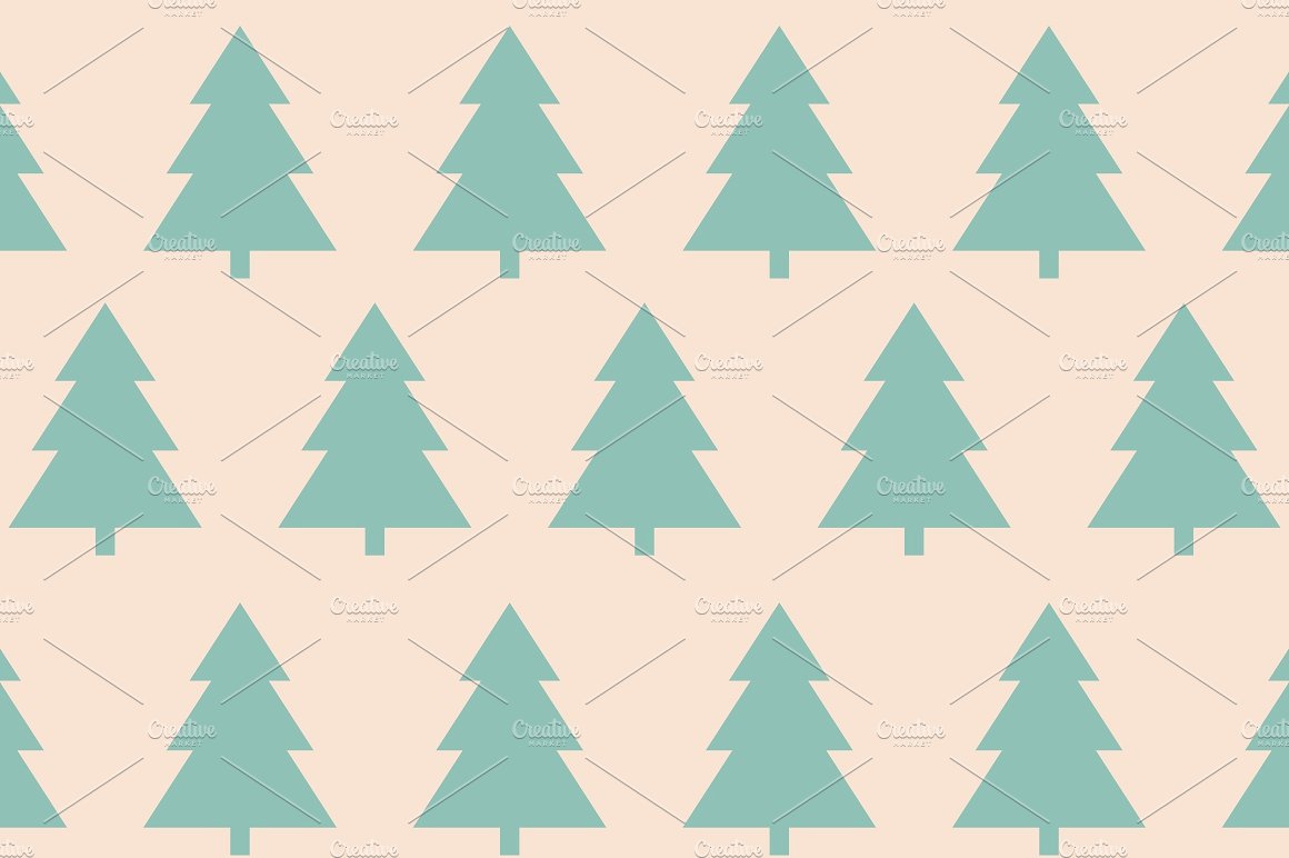 圣诞节圣诞装饰树背景8 Background Christmas8插图