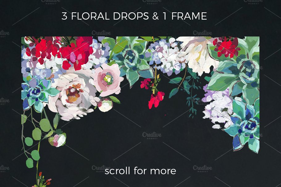 优雅婚礼婚庆花卉设计套装 Grace Wedding Floral Design Set插图(2)