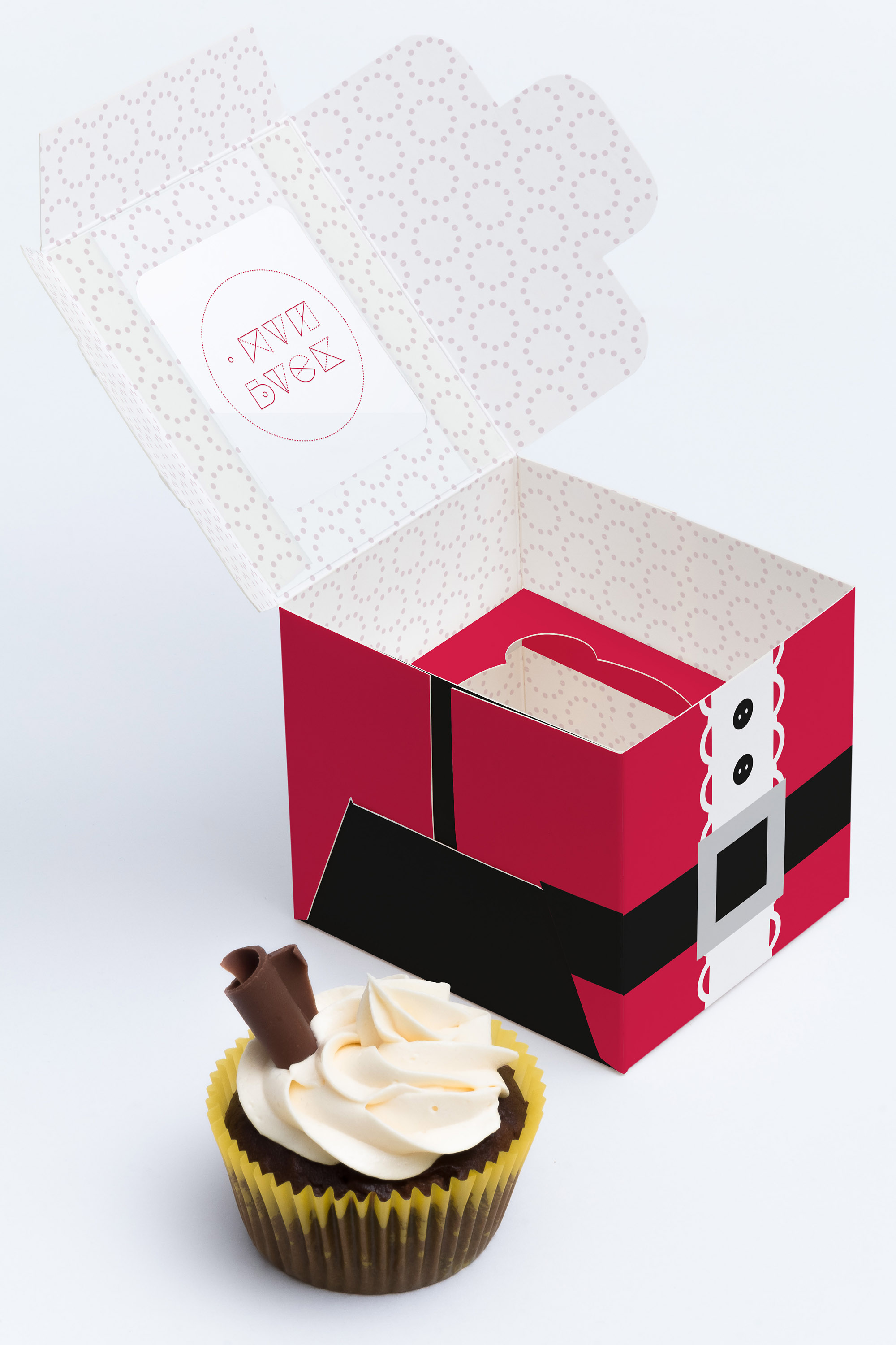 单个纸杯蛋糕盒包装设计样机02 One Cupcake Box Mockup 02插图1 单个纸杯蛋糕盒包装设计样机02 One Cupcake Box Mockup 02插图1