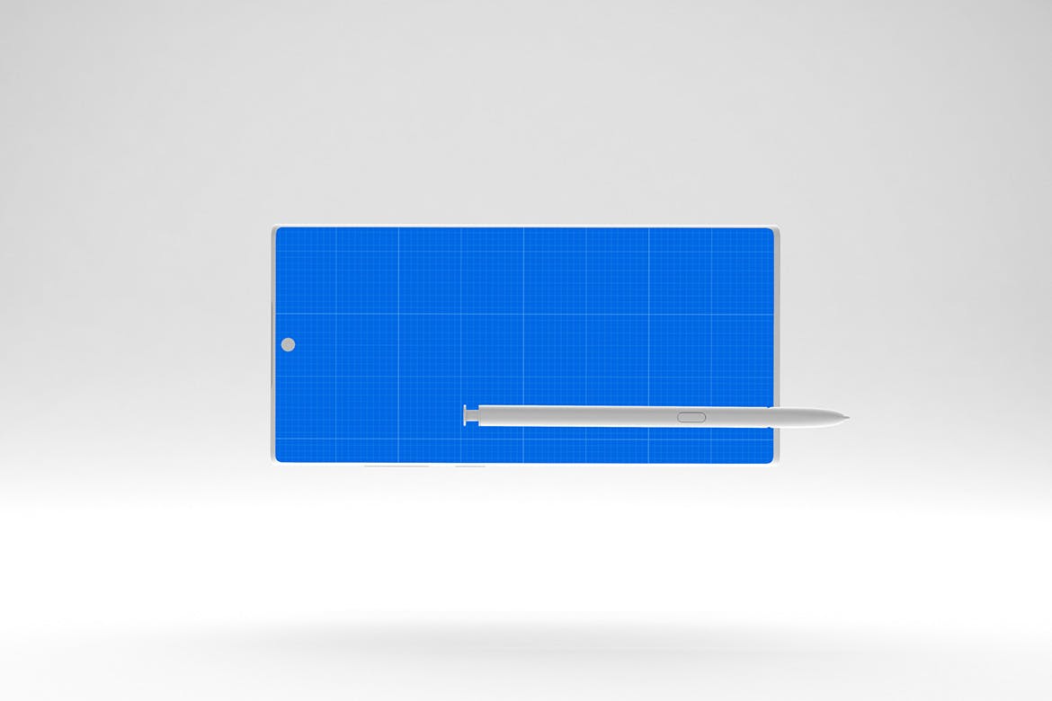 简约风格三星Note 10智能手机样机模板 Clean Note 10 Mockup插图(10)