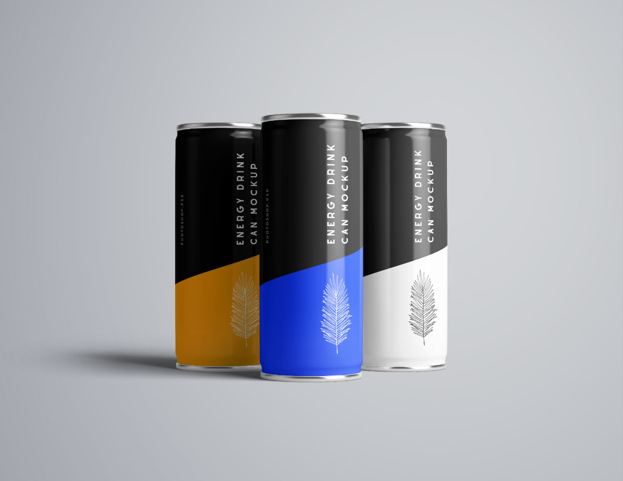 能量饮料易拉罐外观设计样机PSD模板 Energy Drink Can Mockup – PSD插图(6)