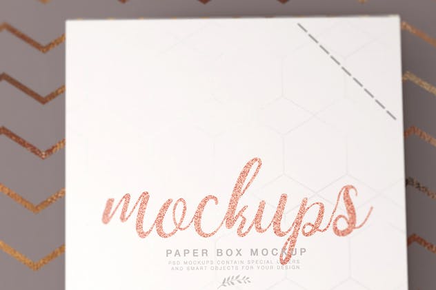 美食包装纸盒样机 Paper Box Mockup 07插图(15)