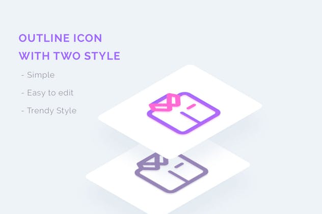 电子商务网站设计图标集 UICON E-Commerce Online Shop Icons插图6