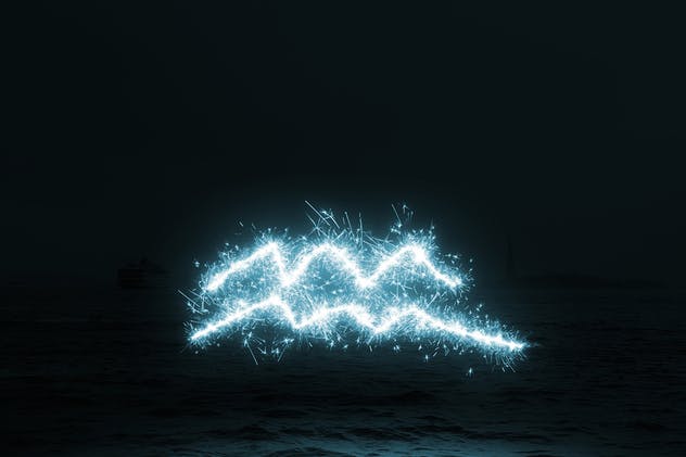 满天星火花动画特效PS动作 Sparklers Animation Photoshop Action插图(3)